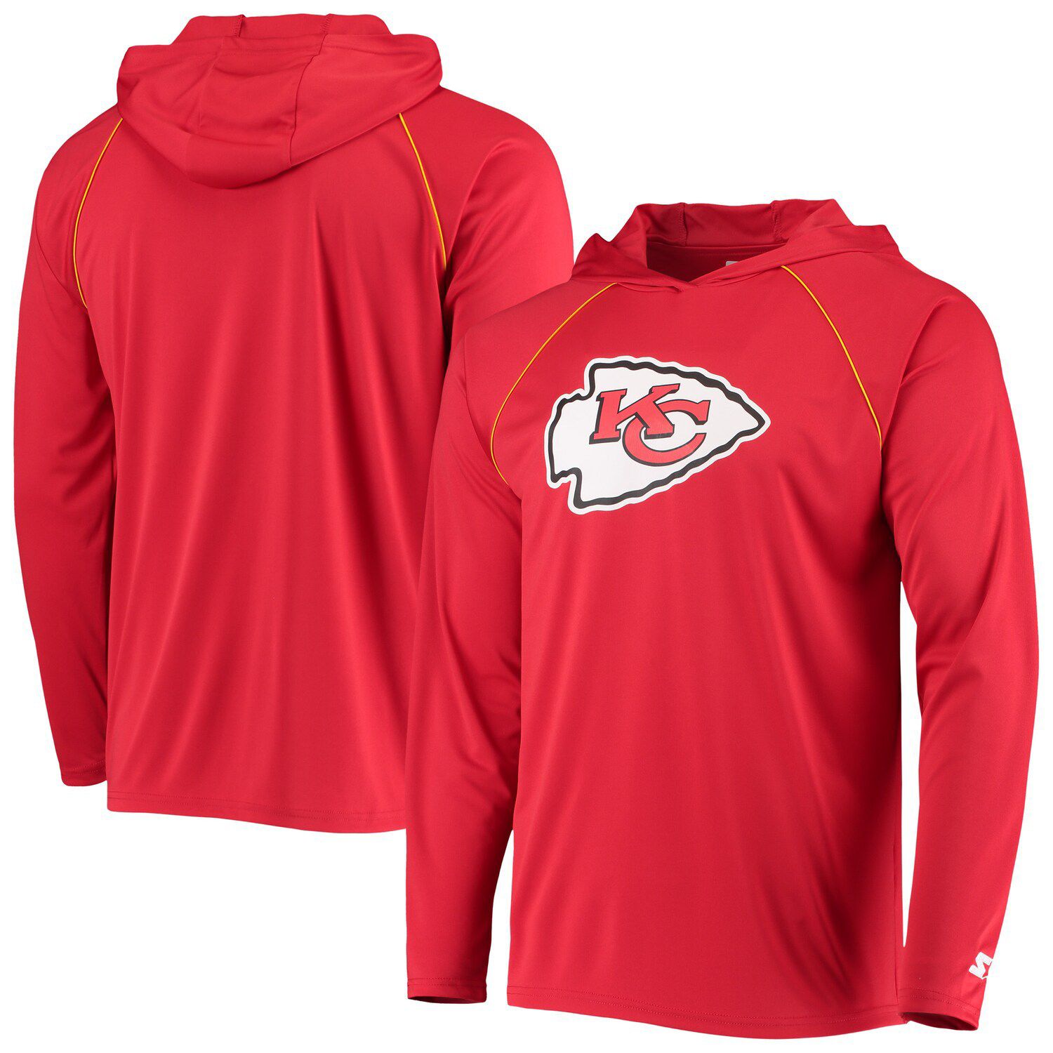 red hoodie without sleeves