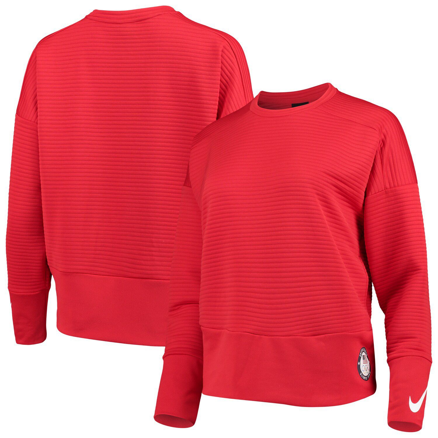 nike red sweatshirt