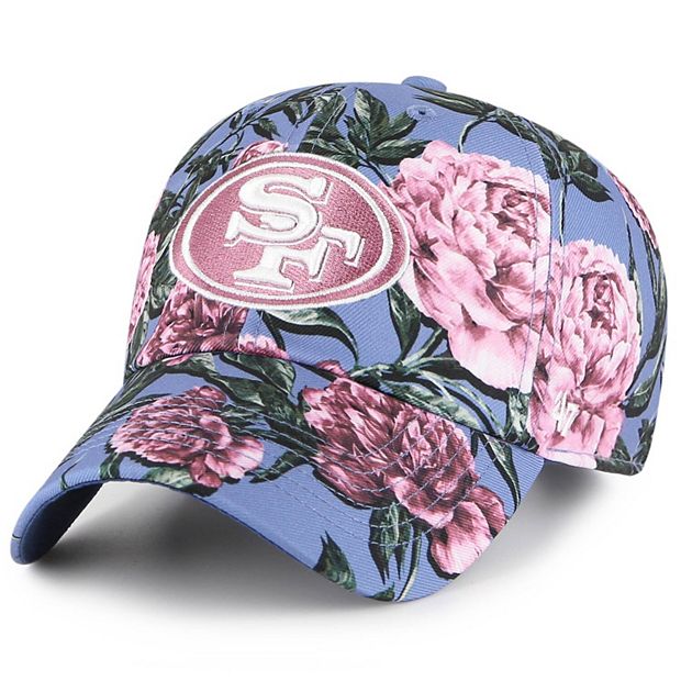 Women's '47 White San Francisco 49ers Bloom Clean Up Adjustable Hat