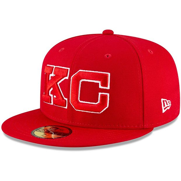 Men's New Era Red Kansas City Royals Cooperstown Collection Turn Back the  Clock Throwback 59FIFTY Fitted