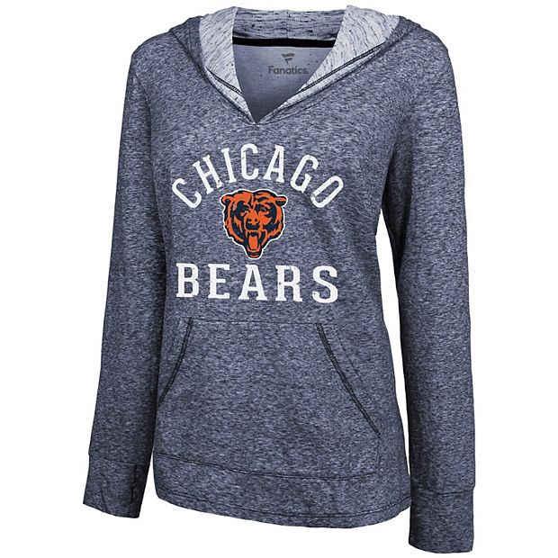 Women's Chicago Bears Fanatics Branded Navy Next Long Sleeve T-Shirt