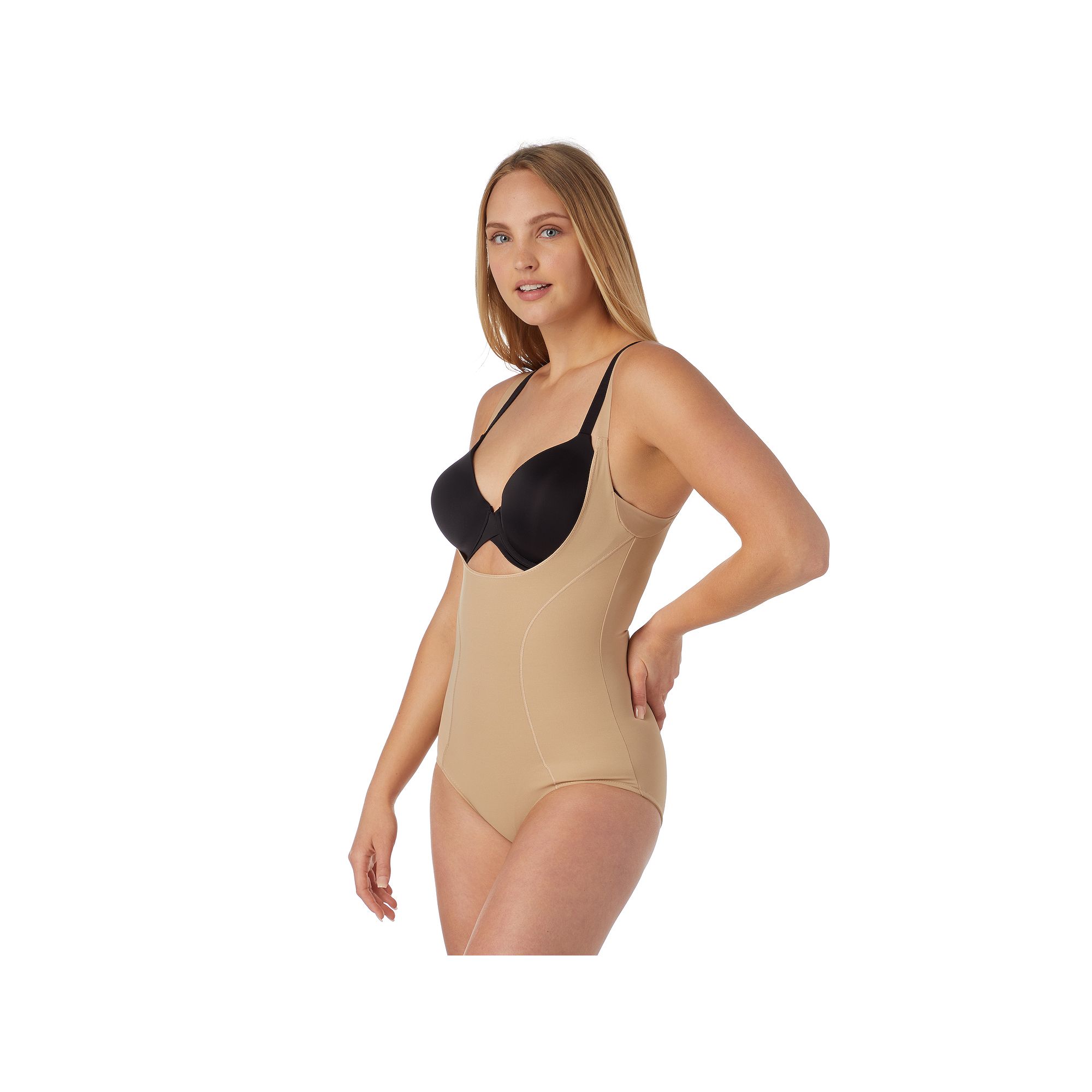 Maidenform Firm Control Shapewear Open Bust Body Shaper 2656, Womens, Size