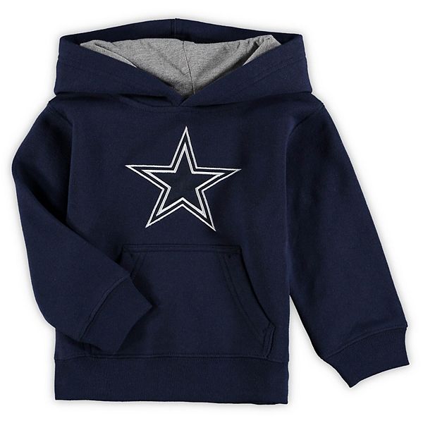 Toddler Navy Dallas Cowboys Holiday Long Sleeve T-Shirt and Pants Pajama Set