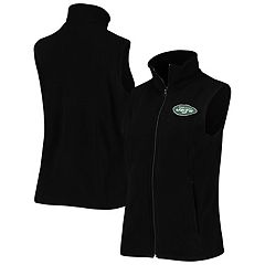 Dunbrooke Men's Black Las Vegas Raiders Houston Fleece Full-Zip Vest