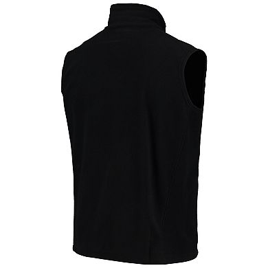Men's Black Pittsburgh Steelers Houston Fleece Full-Zip Vest