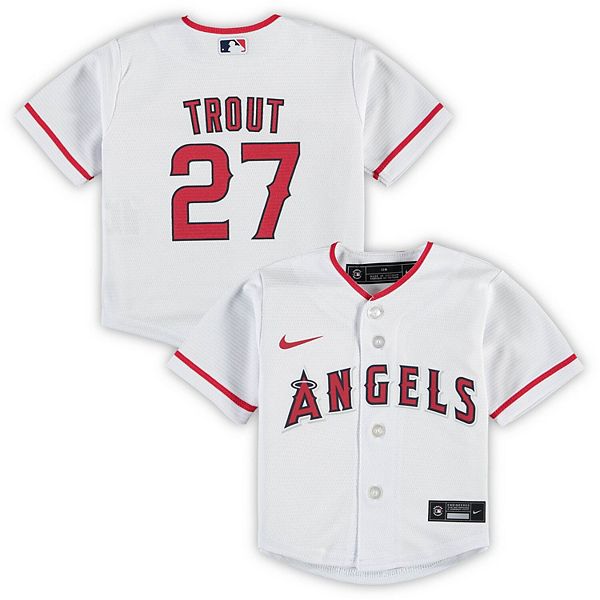 Infant Nike Mike Trout White Los Angeles Angels Home Replica Player Jersey
