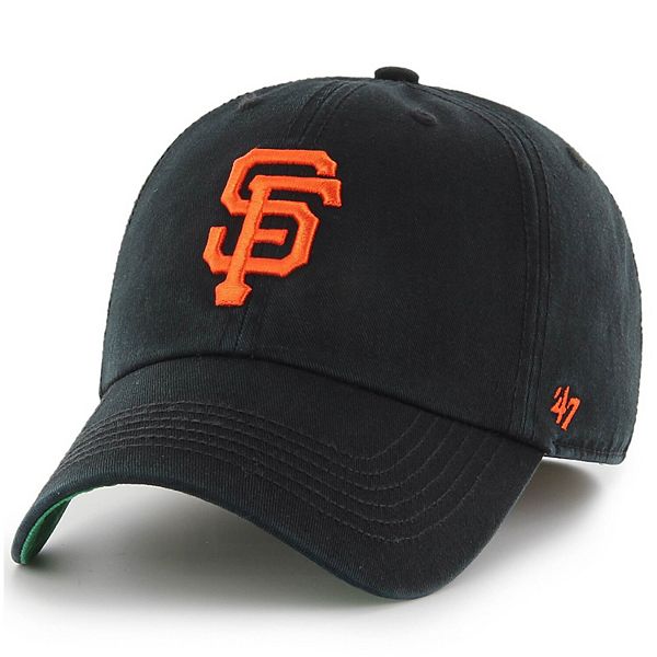 Men's '47 Black San Francisco Giants Team Franchise Fitted Hat