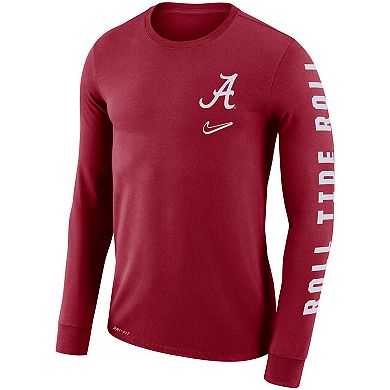 Men's Nike Crimson Alabama Crimson Tide Local Mantra Performance Long ...