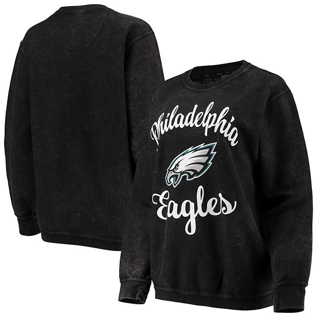 Women's G-III 4Her by Carl Banks White Philadelphia Eagles City Graphic Team Fleece Pullover Hoodie Size: Small