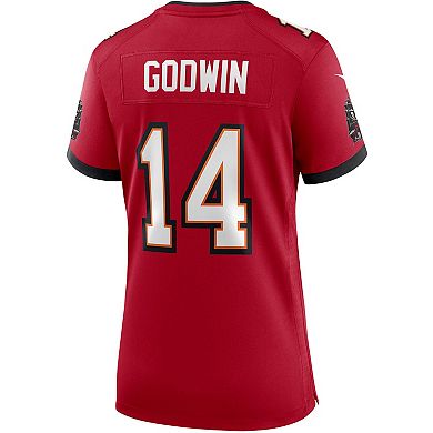 Women's Nike Chris Godwin Red Tampa Bay Buccaneers Game Player Jersey