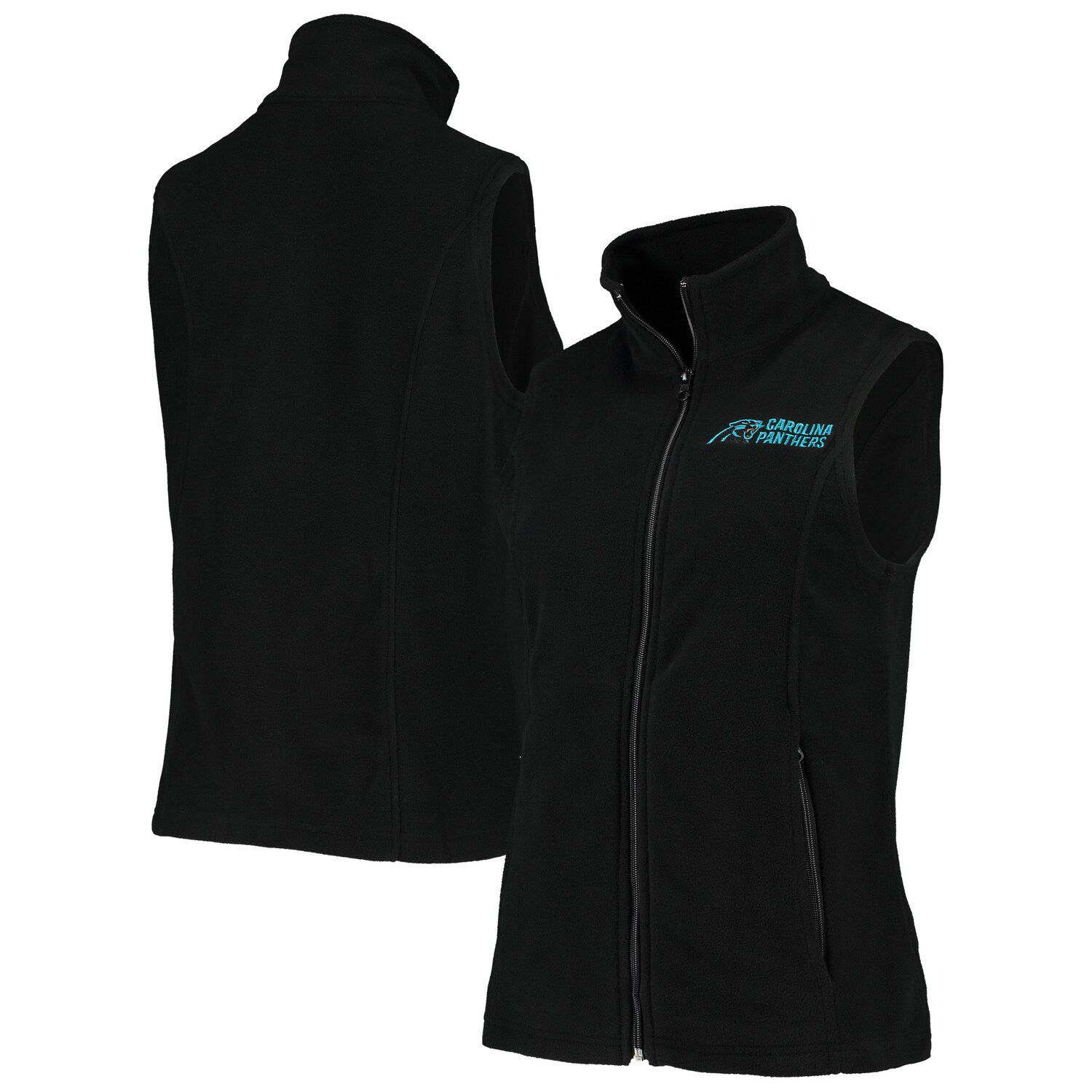 Carolina Panthers Girls Youth Cheer Squad Full-Zip Jacket - Black