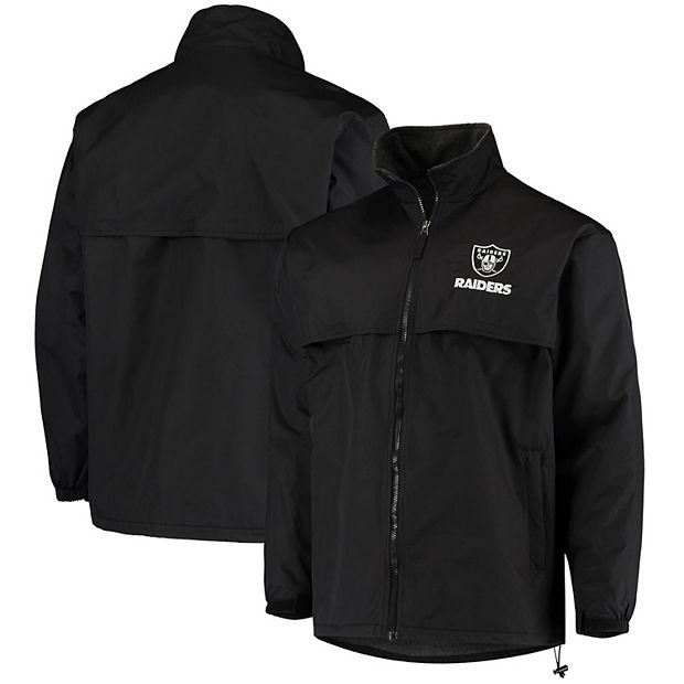 Las Vegas Raiders Windbreaker with Two Pockets Black / Medium