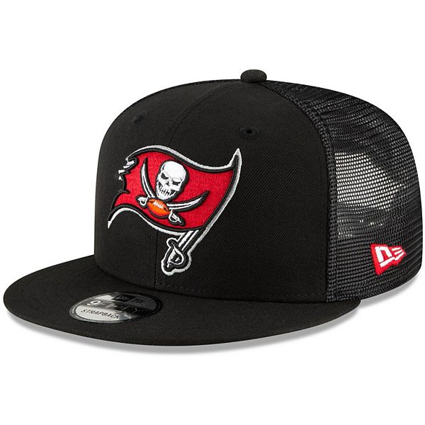 New Era Tampa Bay Buccaneers Black Sidefront Edition 9Fifty Snapback Hat