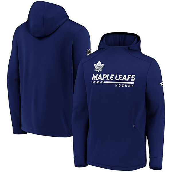 Youth Fanatics Branded Blue Toronto Maple Leafs Authentic Pro Pullover  Hoodie