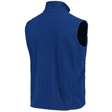 Men's Royal Indianapolis Colts Houston Fleece Full-Zip Vest