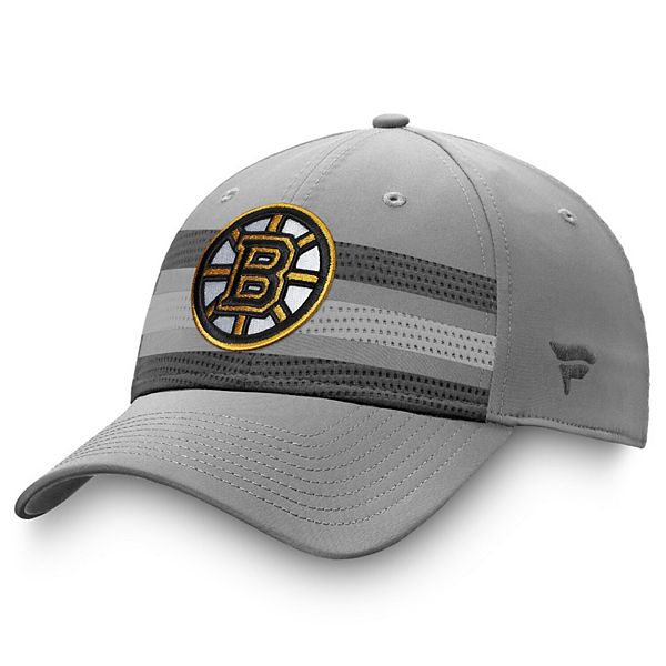 adidas NHL Boston Bruins Beanie Hat, One Size, Grey 