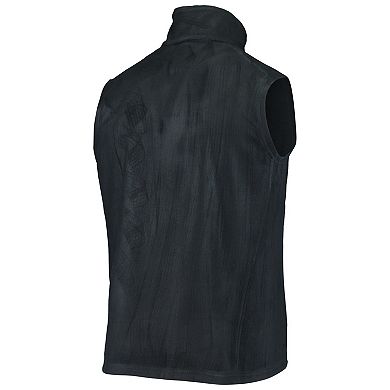 Men's Navy Tennessee Titans Houston Fleece Full-Zip Vest