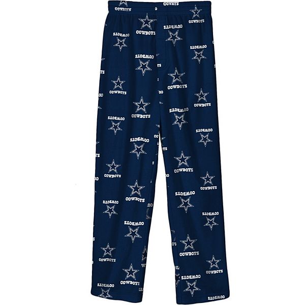 Preschool Navy Dallas Cowboys Team Colored Pajama Pants