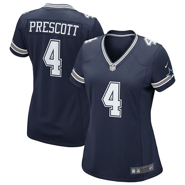 Dak Prescott Dallas Cowboys Nike Women's Game Team Jersey - Navy