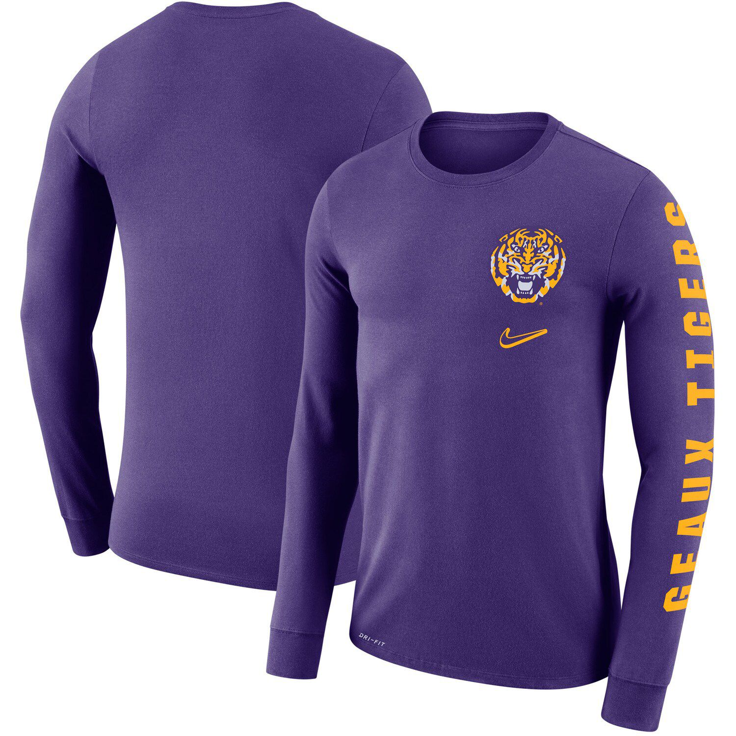 lsu long sleeve nike