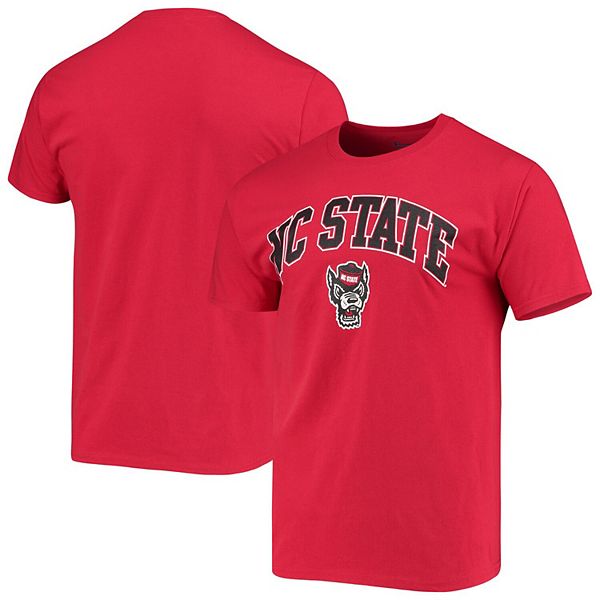 Men's Champion Red NC State Wolfpack Campus Classic T-Shirt