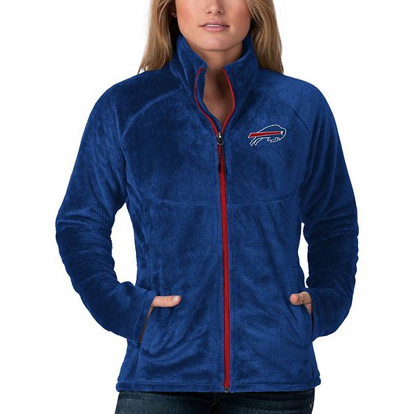 Women's Buffalo Bills Royal Blue Zip-Up