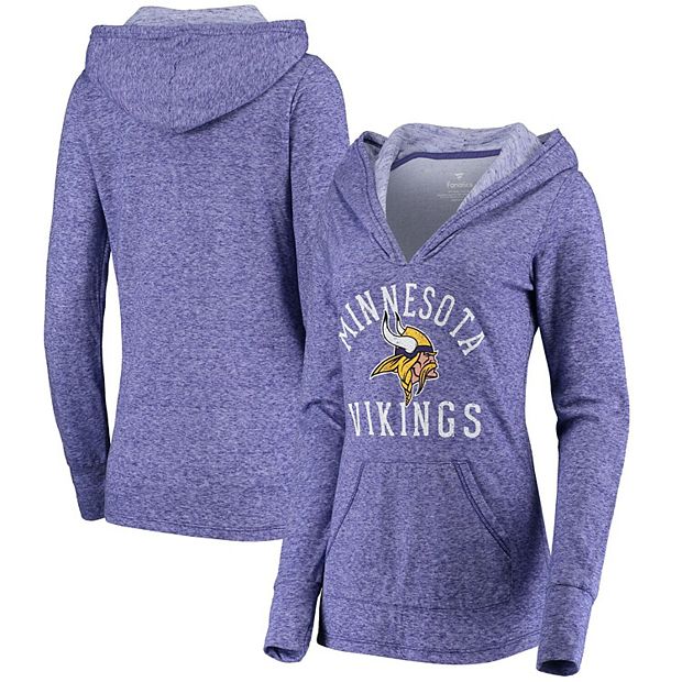 Women's Minnesota Vikings Fanatics Purple V-Neck T-Shirt S