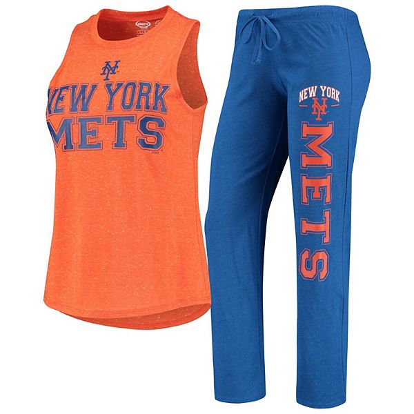 Women's Concepts Sport Royal New York Mets Plus Size Jersey Tank Top &  Pants Sleep Set