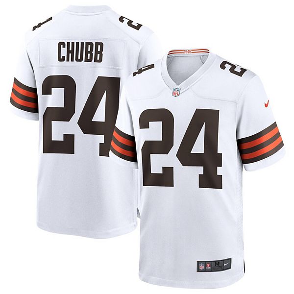 Chicago Bears Nike Game Road Jersey - White - Custom - Mens