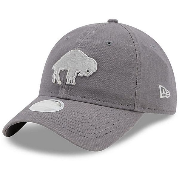 New Era Buffalo Bills Gray With Retro Buffalo Short Sleeve Shirt