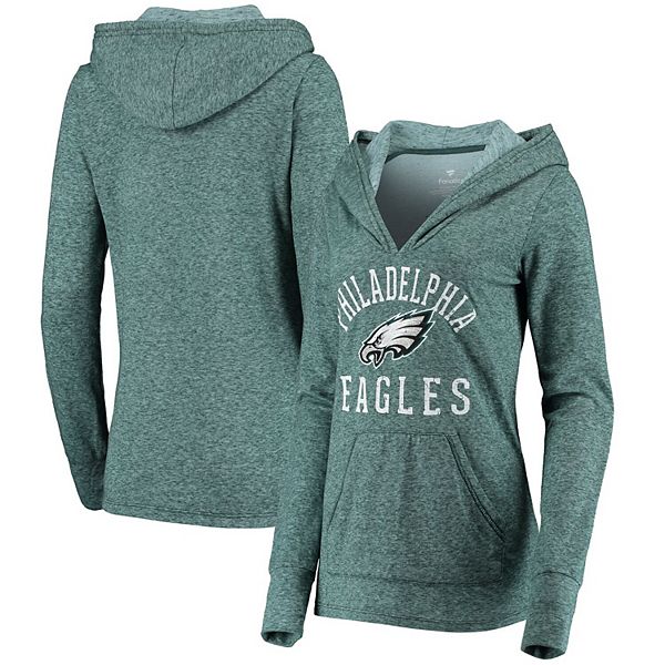 Philadelphia Eagles Fanatics Branded Extra Point Pullover Hoodie - Midnight  Green