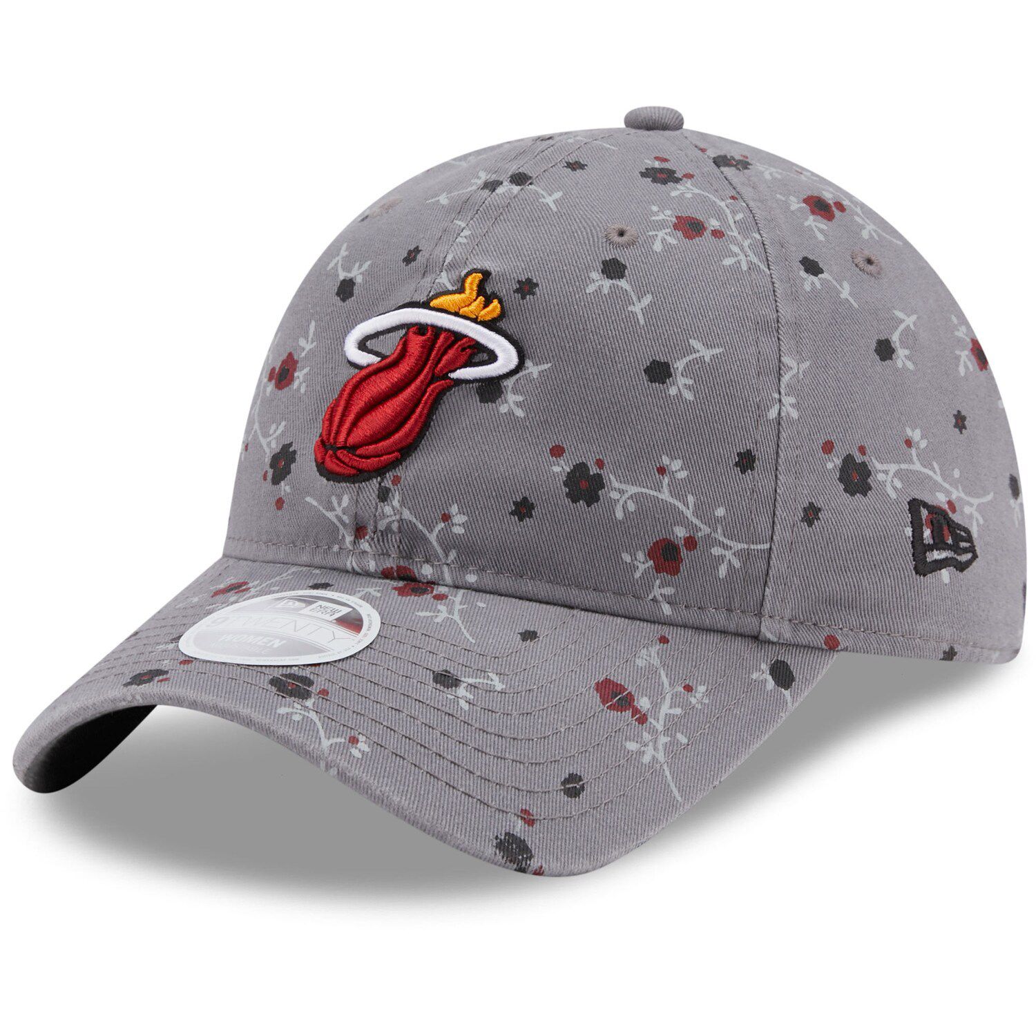 miami heat adjustable hat