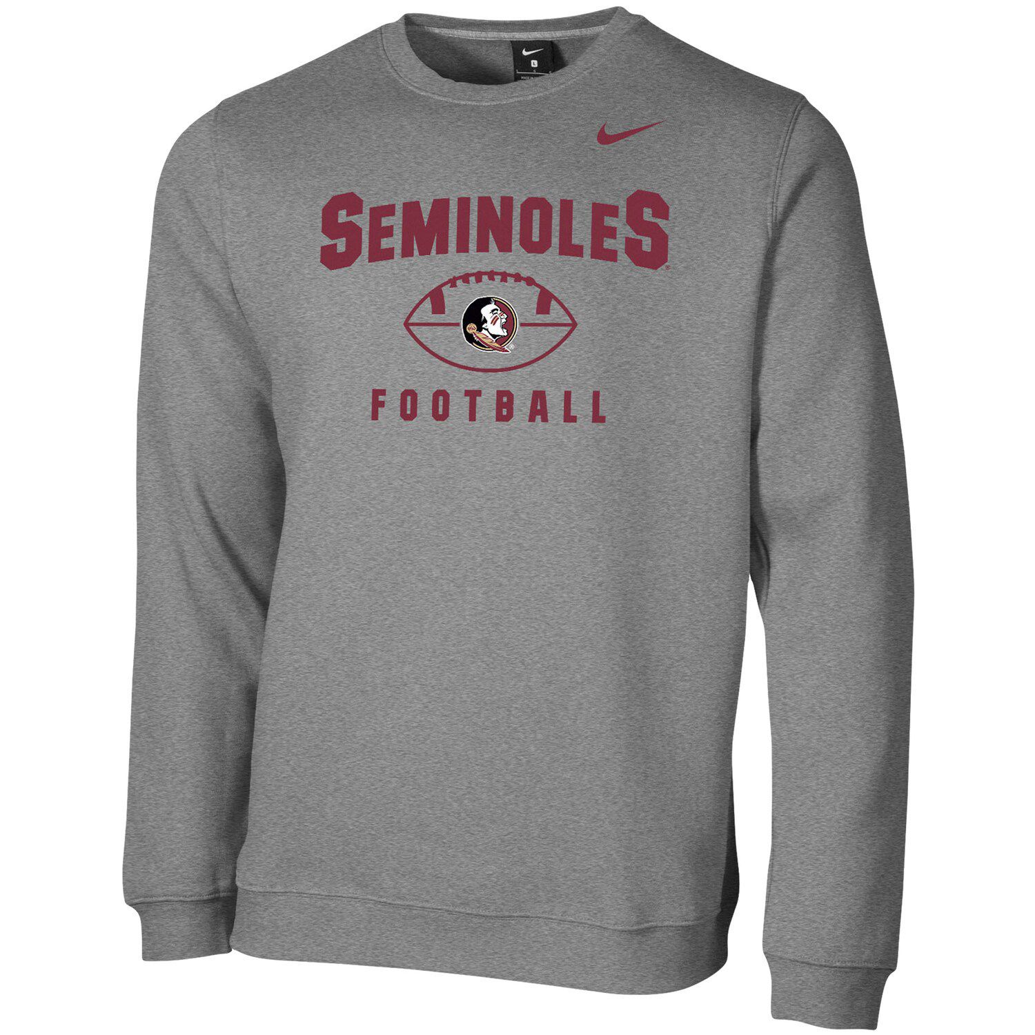 nike hoodless sweatshirt