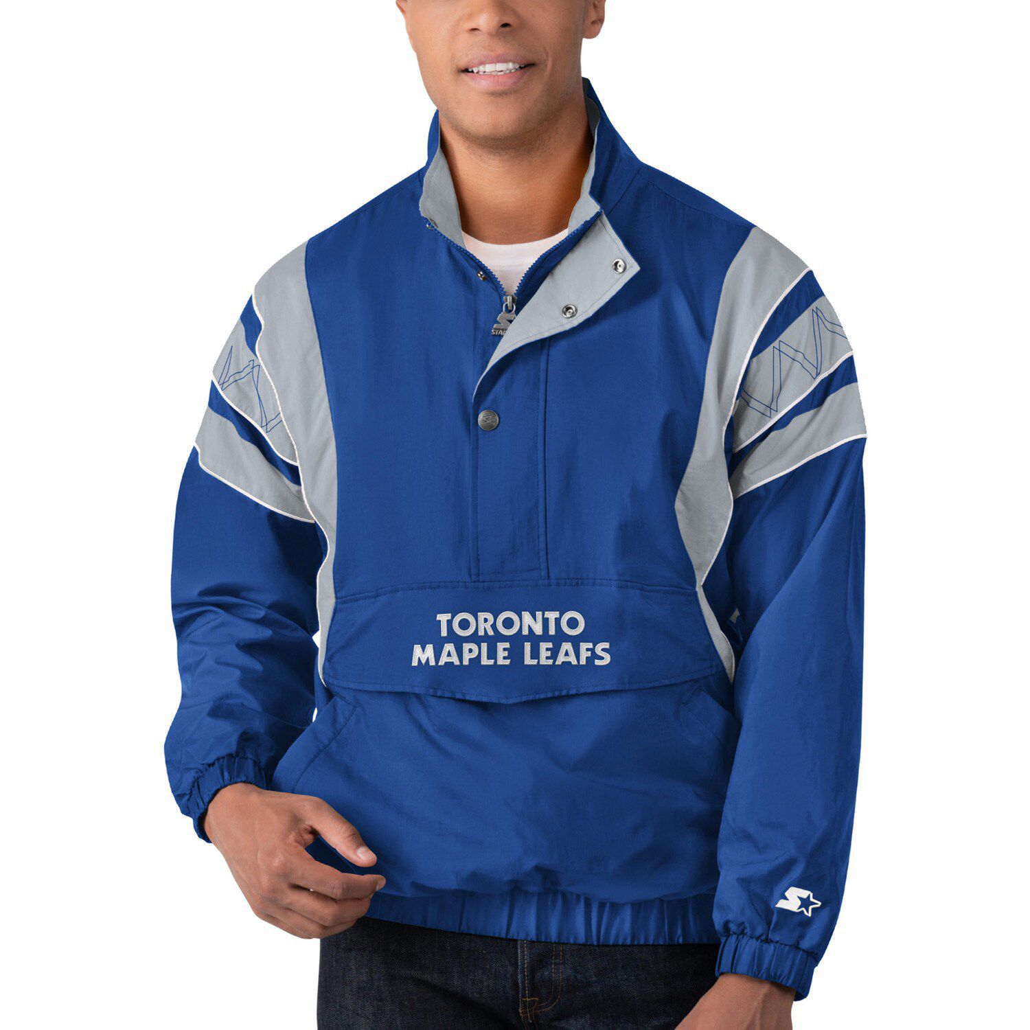 half zip starter jackets