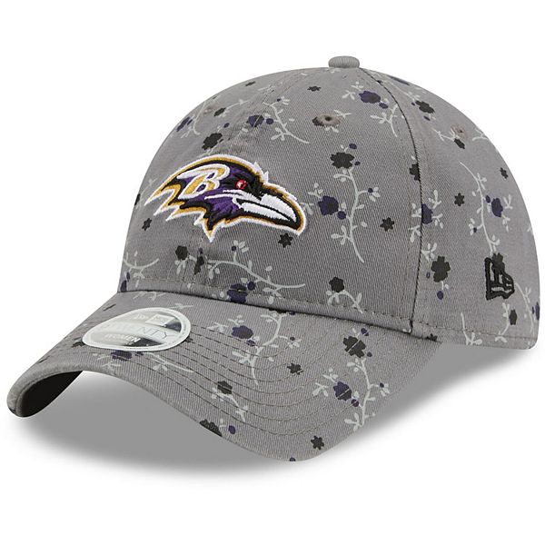 New Era Women's Baltimore Ravens Panel Boxy Purple T-Shirt