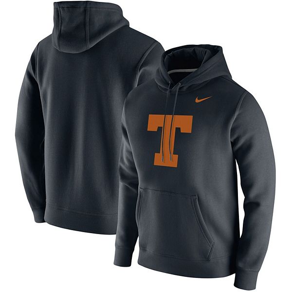 Men's Nike Black Texas Longhorns Vintage School Logo Pullover Hoodie