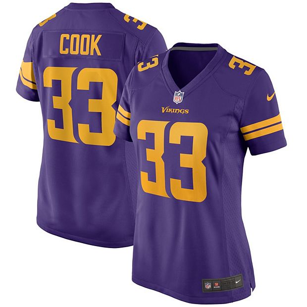 Women's Nike Dalvin Cook Purple Minnesota Vikings Alternate Game Jersey 