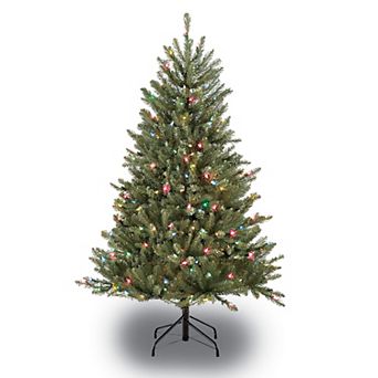 PULEO INTERNATIONAL 4.5-ft. Pre-Lit Franklin Artificial Christmas Tree