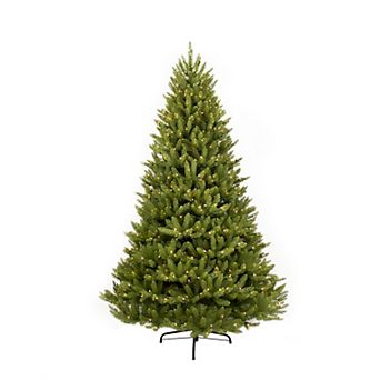 PULEO INTERNATIONAL 7.5-ft. Pre-Lit Fraser Fir Artificial Christmas Tree