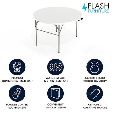 Flash Furniture Round Folding Table