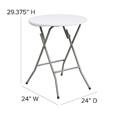 Flash Furniture 2-ft. Round Folding Table