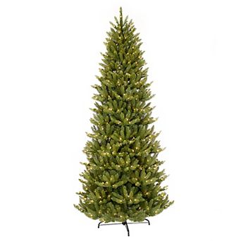 PULEO INTERNATIONAL 10-ft. Pre-Lit Franklin Artificial Christmas Tree