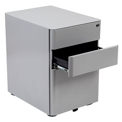 Flash Furniture Modern 3-Drawer Filing Cabinet