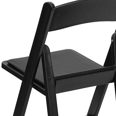 Flash Furniture Hercules Resin Folding Chair 2-piece Set