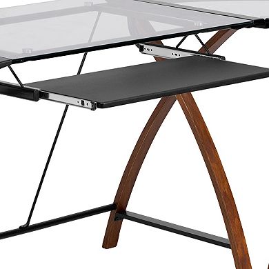 Flash Furniture L-Shape Desk