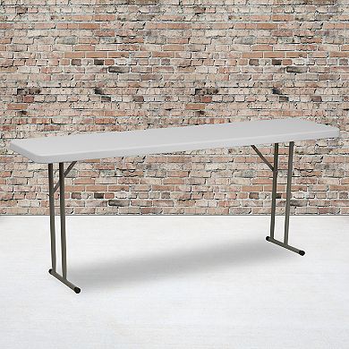 Flash Furniture 6-ft. Narrow Folding Table