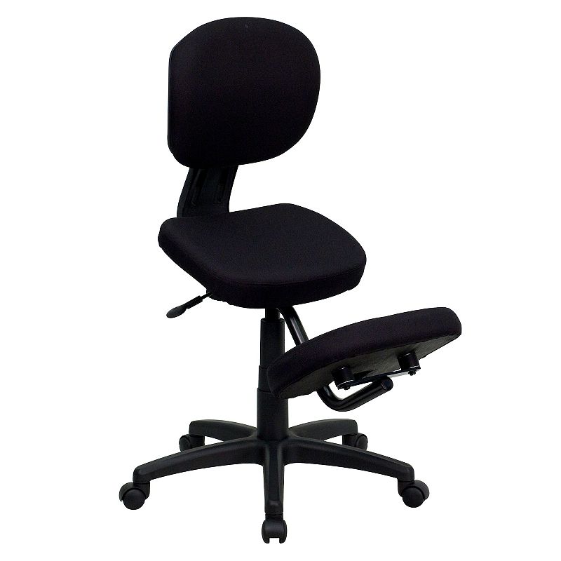 Flash Furniture Kneeling Posture Ergonomic Office Chair, Black