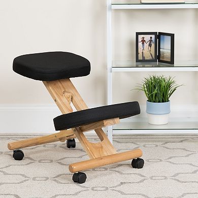 Flash Furniture Two-Tone Kneeling Ergonomic Office Chair