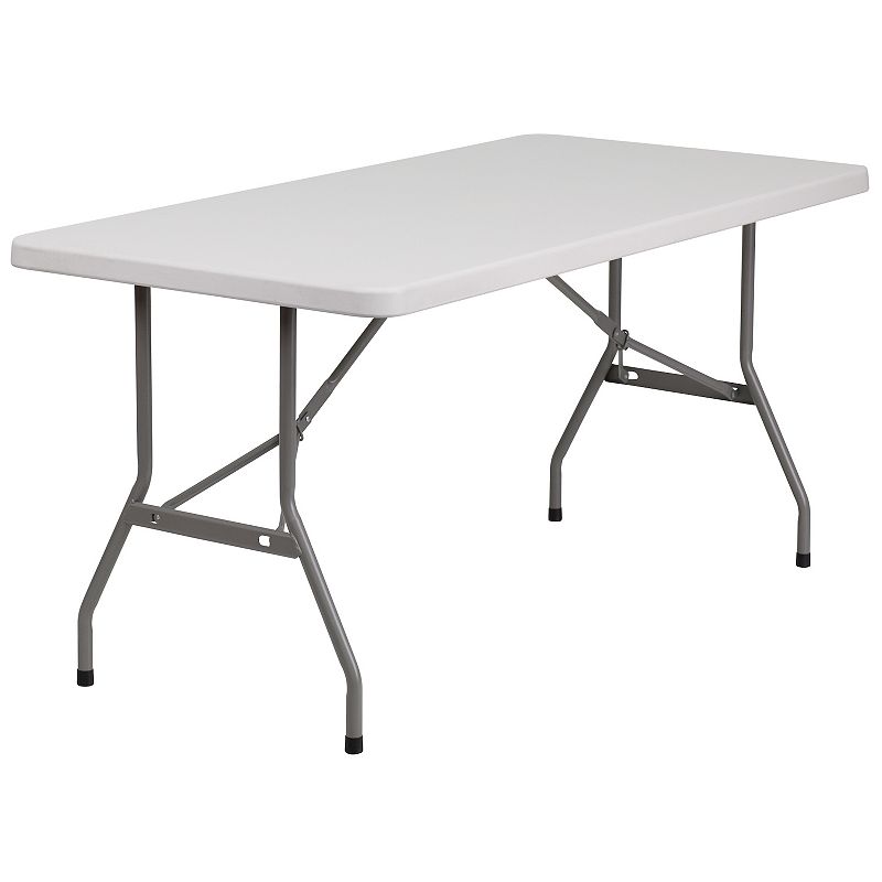 18258449 Flash Furniture 5-ft. Folding Table, White sku 18258449