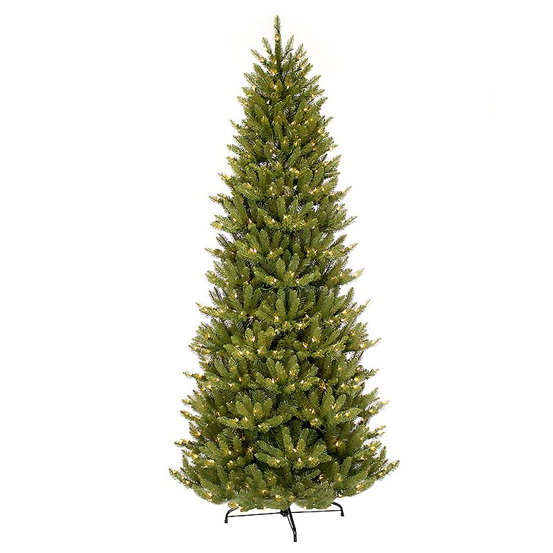 Puleo International 9-ft. Pre-Lit Franklin Artificial Christmas Tree, Green